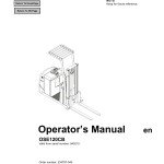 BT OSE120CB Operator's Manual 234787-040