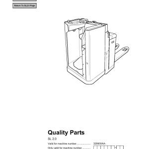 BT SL 2.0 Parts Catalog 168326