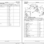 BT SWE160D Parts Catalog 217991