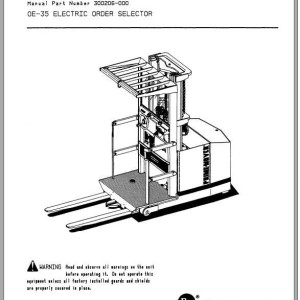 BT OE35 Shop Manual