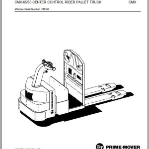 BT CMX 60 65 80 Shop Manual