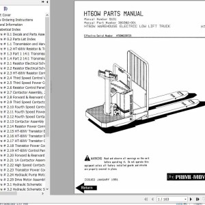 BT HT-6W Shop Manual