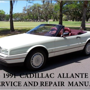 Cadillac Allante 1991 Service and Repair Manual