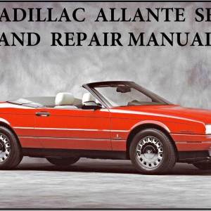 Cadillac Allante 1993 Service and Repair Manual