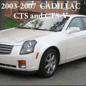 Cadillac CTS 2003-2007 Service and Repair Manual