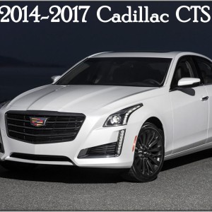 Cadillac CTS 2014-2017 Service and Repair Manual