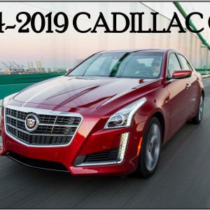 Cadillac CTS 2014-2019 Service and Repair Manual