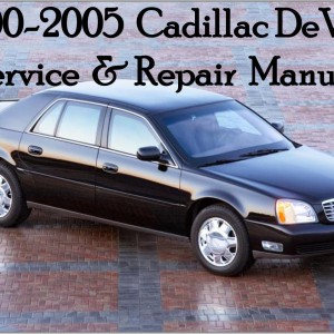 Cadillac DeVille 2000-2005 Service and Repair Manual