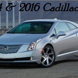 Cadillac ELR 2014-2016 Service and Repair Manual