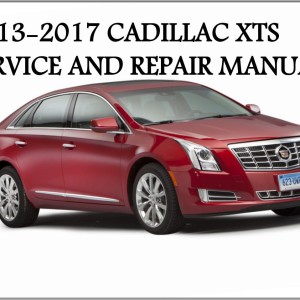 Cadillac XTS 2013-2017 Service and Repair Manual