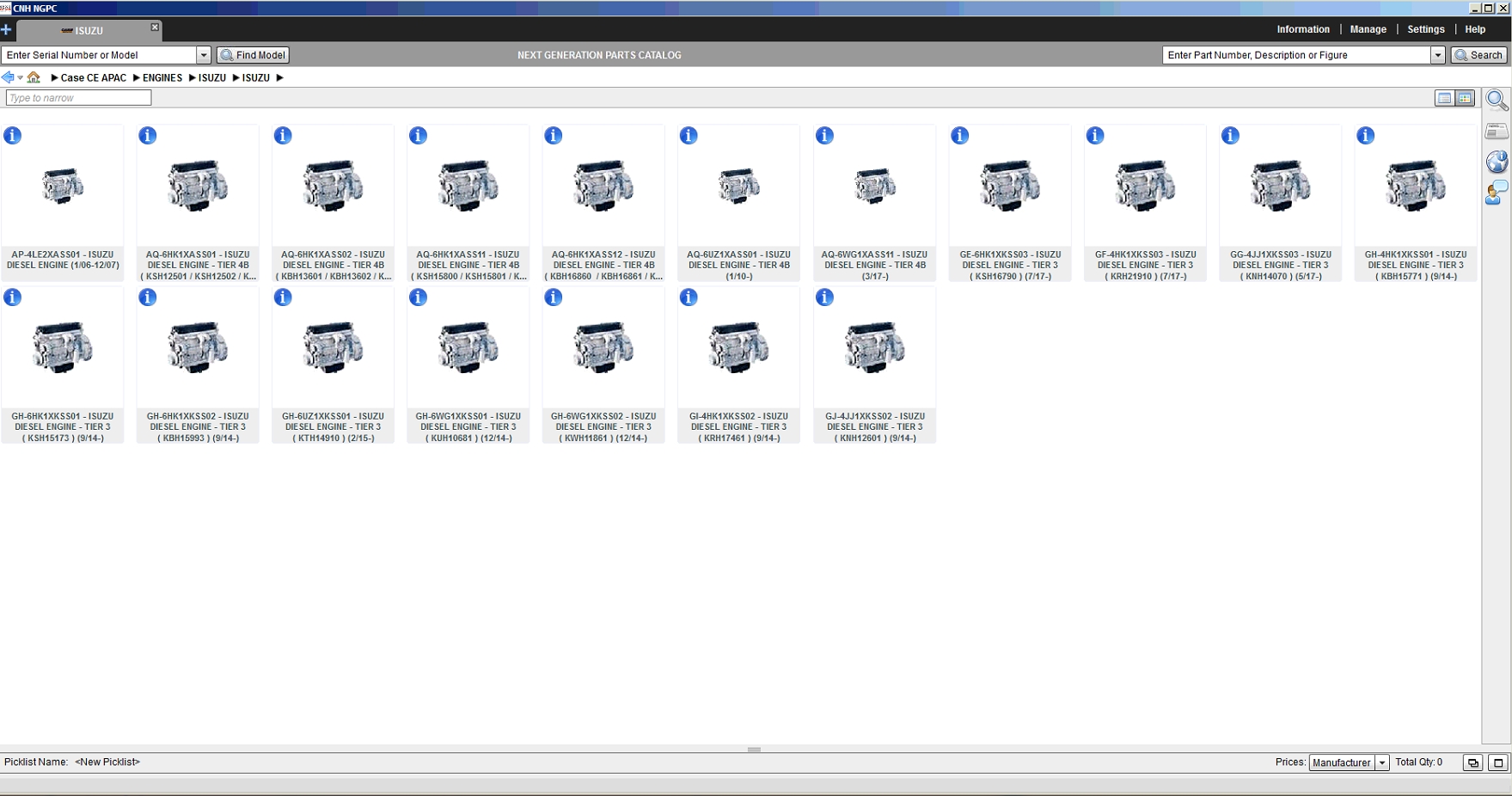 Case CE Construction APAC Asia Pacific 03.2021 Electronic Parts Catalogue (6)