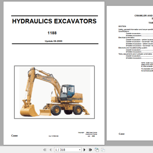 Case 1188 Shop Manual