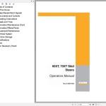 Case 60XT 70XT Operators Manual 6-29451 NA