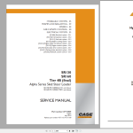 Case SR130 SR160 Tier 4B Electric Schematic Service Manual
