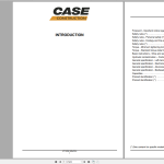 Case SR130 SR160 Tier 4B Electric Schematic Service Manual