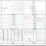 Case SR130 SR160 Tier 4B Electric Schematic Service Manual