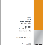 Case DV36 DV45 Tier 4 Service Manual 48142070