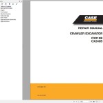 Case CX210B CX240B Repair Manual 87673890 NA