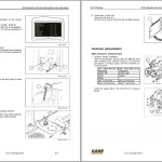 Case CX210D CX350D Service Manual