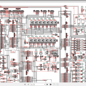 Case CX490C CX500C Electrical Schematic