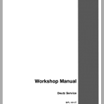 Case B FL 1011T Workshop Manual 291-1942