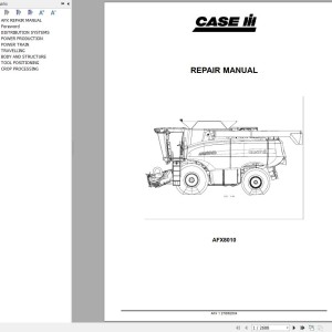 Case IH AFX-8010 Repair Manual