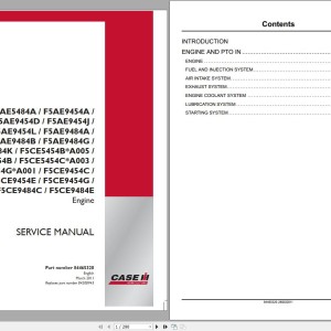 Case F5AE F5CE Service Manual 84465320