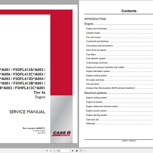 Case F5DFL F5HFL Tier 4A Service Manual 84496771
