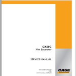 Case CX60C Service Manual 51452123