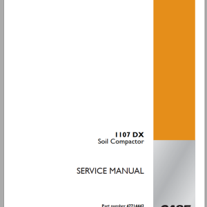 Case 1107DX Service Manual 47714442