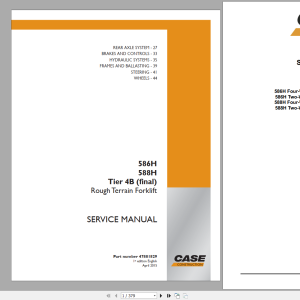 Case 586H 588H Tier 4 Service Manual