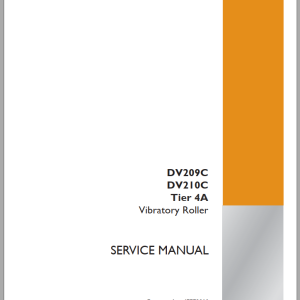 Case DV209C DV210C Tier 4A Service Manual 47772910