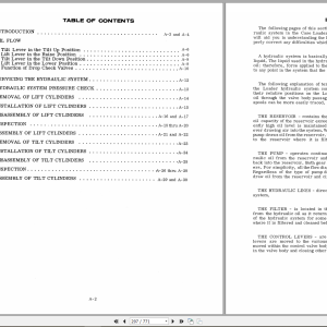 Case W7 Service Manual 9-76762R0