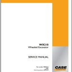 Case WX218 Service Manual 48005326