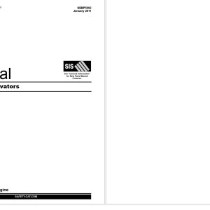 CAT 349D L Parts Manual SEBP5662 2011