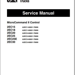 Caterpillar MicroCommand II Control 2EC1536-48V Service Manual