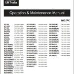 Caterpillar DP15NTS Operation Maintenance Service Manual