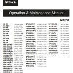 Caterpillar DP18NT Service Maintenance Operation Manual