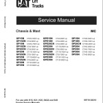 Caterpillar DP18NT Service Maintenance Operation Manual