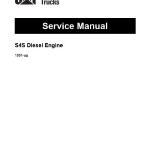 Caterpillar DP20K FC Service Manual