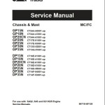 Caterpillar DP30N Service Operation Maintenance Manual