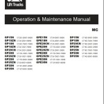 Caterpillar DP30N Service Operation Maintenance Manual