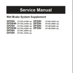 Caterpillar DP30N Service Operation Maintenance Manual