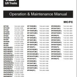 Caterpillar DP35NTS Service Operation Maintenance Manual