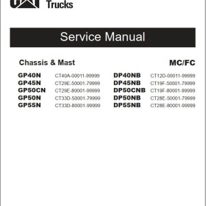 Caterpillar DP45NB Operation Maintenance Service Manual