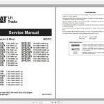 Caterpillar Forklift 33.56 GB MCFA Full PDF Manual Solution Updated 03.2022