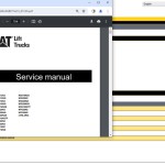 Caterpillar Lift MCFA NA Electronic Parts Catalog & Workshop Manual 07.2024