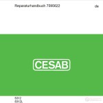 Cesab Forklift 1.15 GB PDF Quality Parts Repair Manual