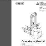 Cesab Forklift 21.2 GB PDF Part Catalog Service Manual