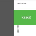 Cesab Forklift 21.2 GB PDF Part Catalog Service Manual